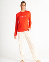 Loungeable Womens Red Foxy Pyjamas