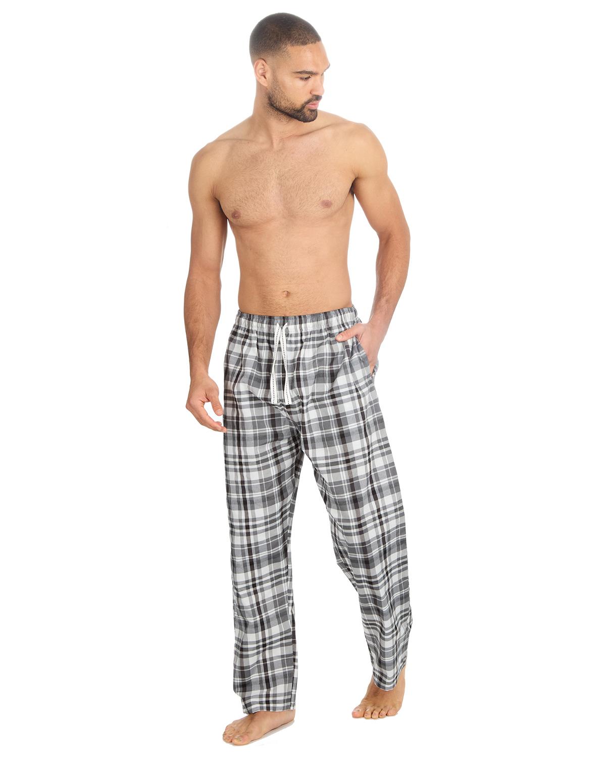 Cargo Bay Mens Check Lounge Pants