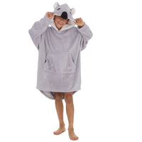 Huggable Kids Oversized Animal Snuggle Hoodie