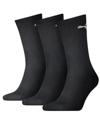 Puma Unisex 3 Pack Cotton Crew Socks