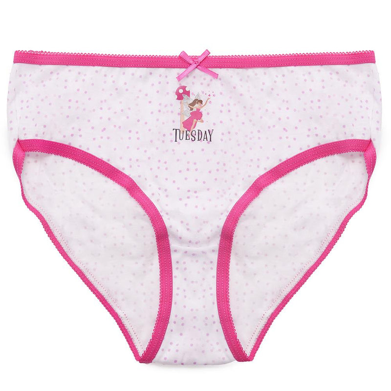 Tom Franks Girls 7 Pack Fairy Knickers