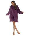 Wolf & Harte Womens Sherpa Lined Snuggle Hoodie