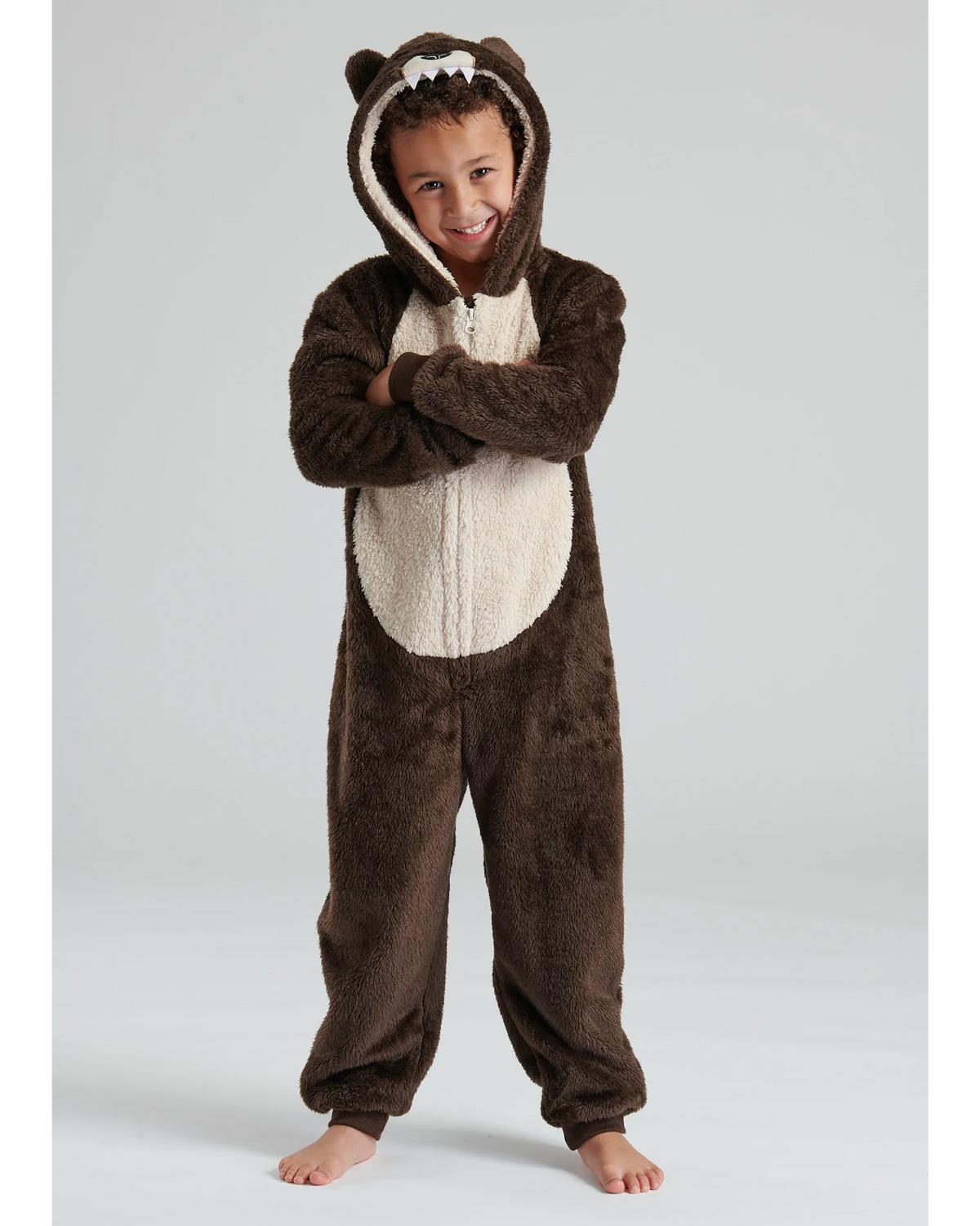 Boys Brown Bear Onesie