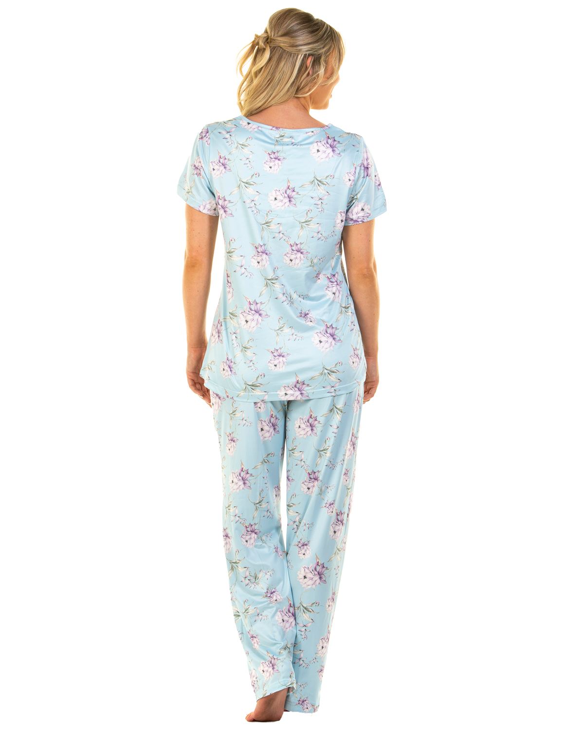 La Marquise Womens Orchid Silkyknit Pyjamas