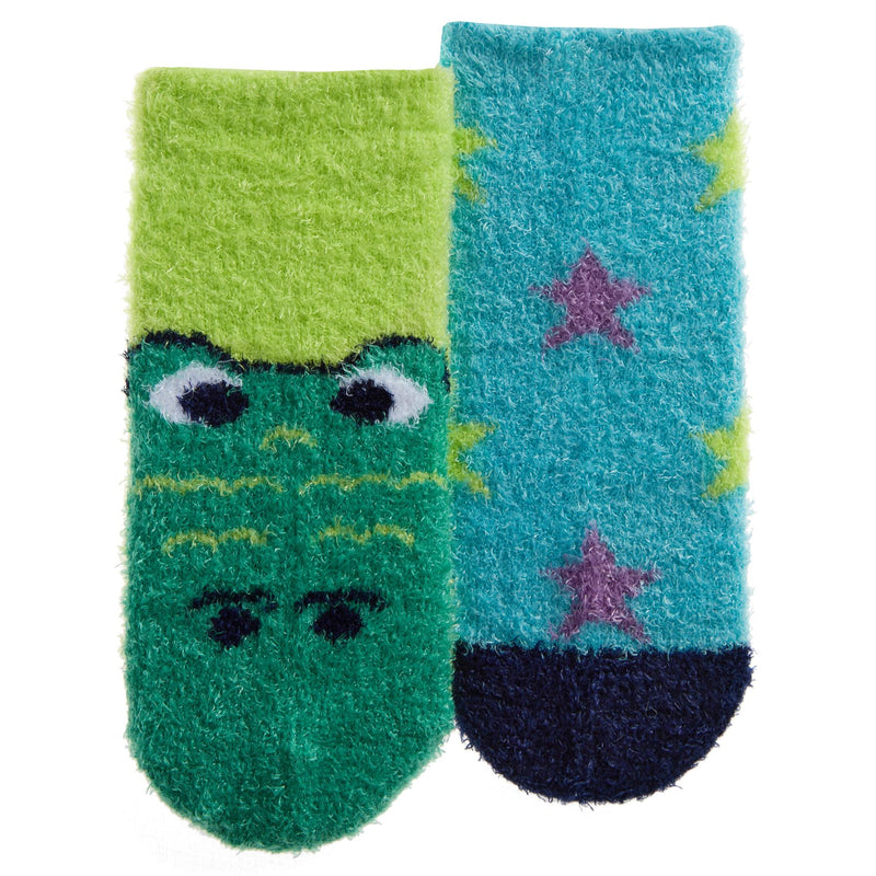 4 Pairs Baby Boys Monsters & Aliens Cosy Socks