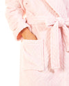 La Marquise Womens Tulip Embossed Dressing Gown