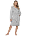 Foxbury Womens Heart Embossed Dressing Gown