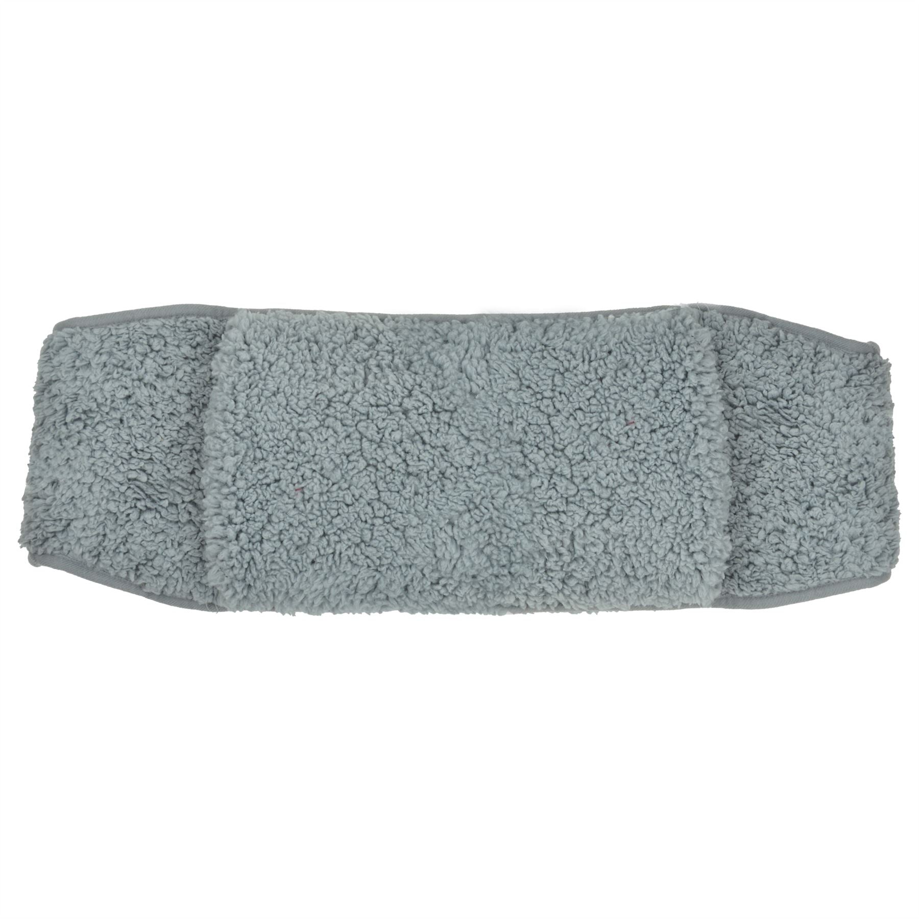 Grey Sherpa Wrap Waist Hot Water Bottle