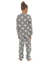 Slumber Hut Girls Jersey Grey Star Pyjamas