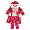 Girls Autumn Hedgehog Dressing Gown