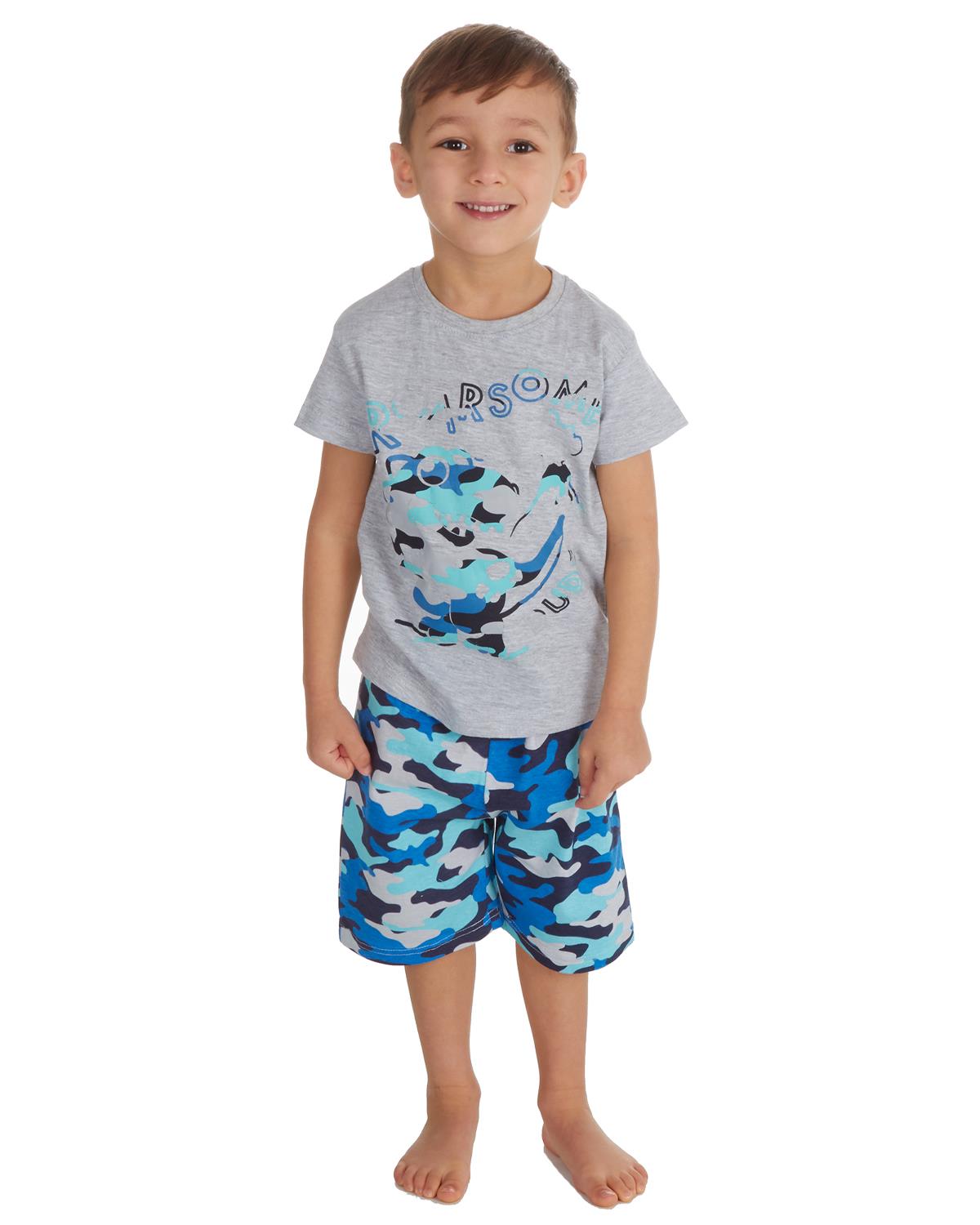 Boys Dino Camo Pyjamas