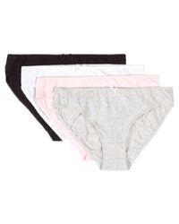 Slenders by Slenderella Womens 4 Pack Cotton Mini Brief