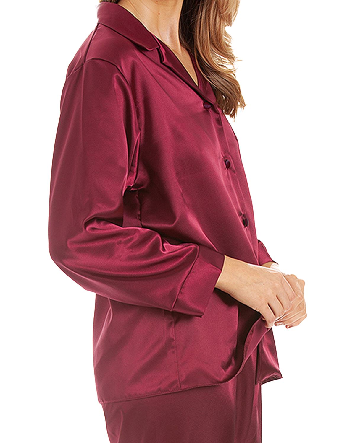 Lady Olga Womens Satin Pyjamas