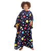 Huggable Girls Spotty Oversized Blanket Poncho