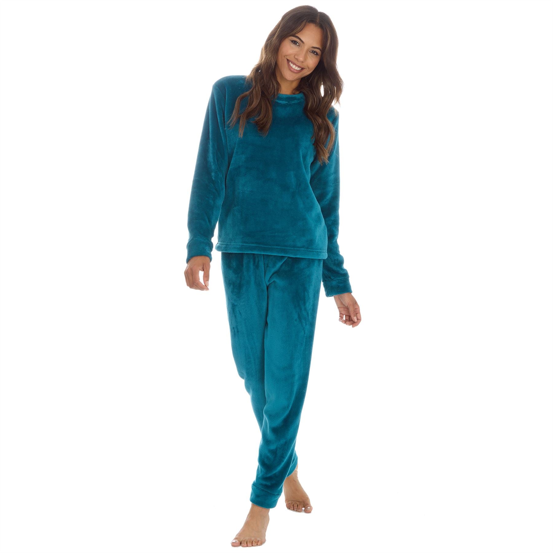 Forever Dreaming Womens Shimmer Fleece Pyjamas