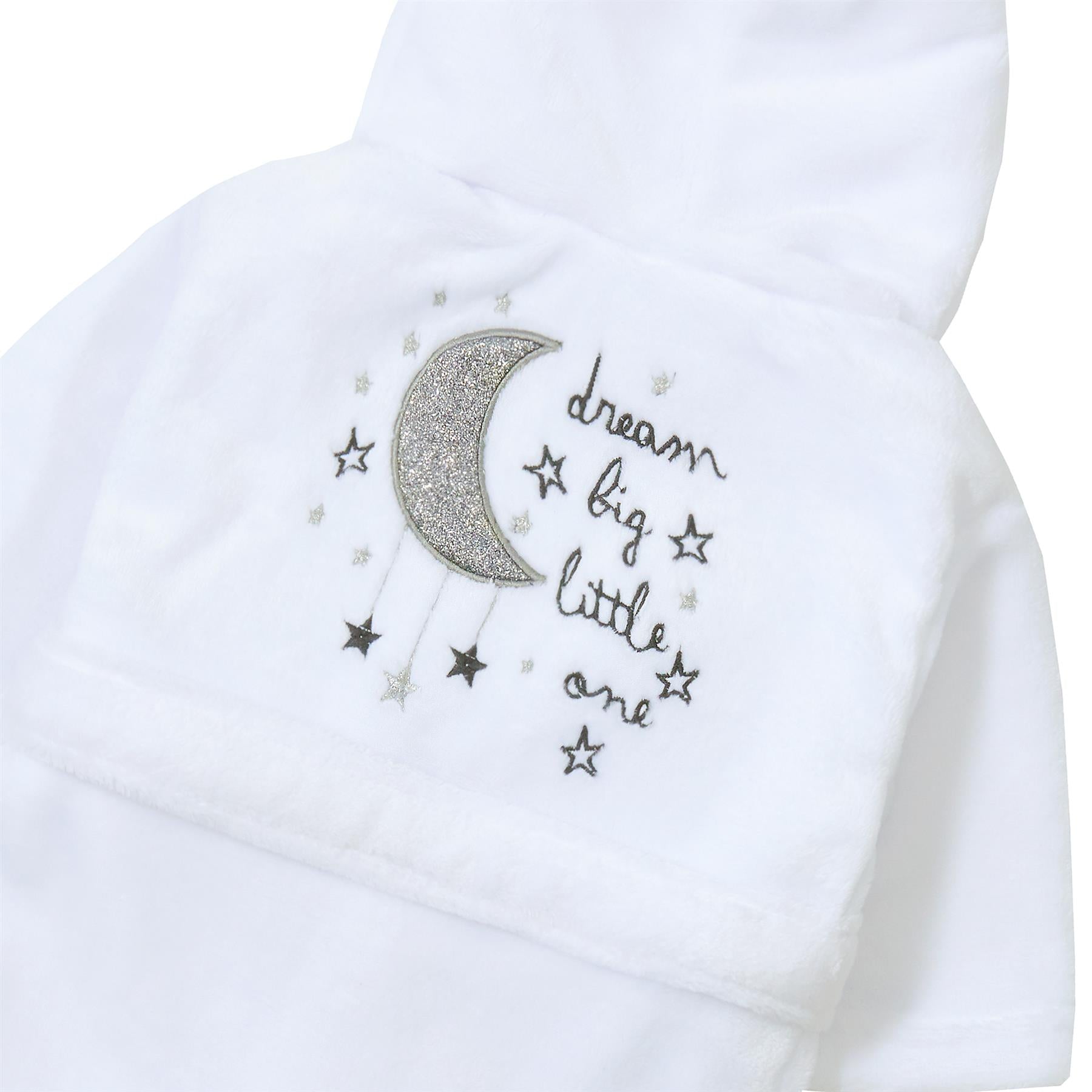 Babytown Dream Big Embroidered Fleece Dressing Gown