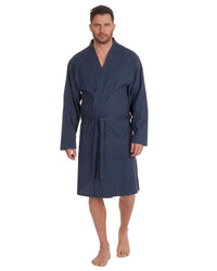 Mens Jersey Lightweight Dressing Gown