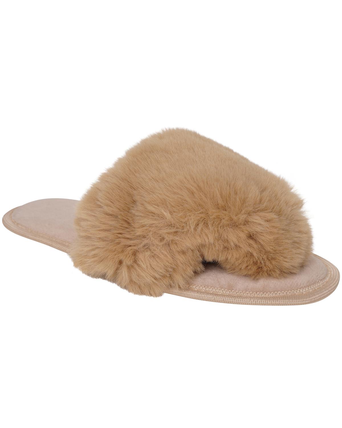 Loungeable Womens Fluffy Thong Slippers