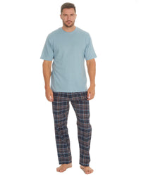 Cargo Bay Mens Short Sleeve Check Pyjamas