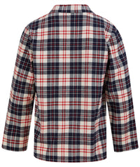 Walker Reid Mens Brushed Cotton Check Tailored Pyjamas