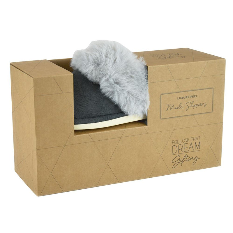 Follow That Dream Womens Faux Fur Lined Slippers