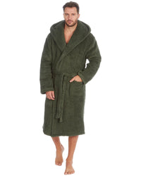 Cargo Bay Mens Borg Fleece Dressing Gown