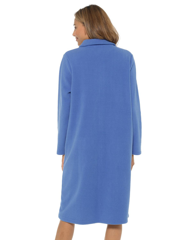 Undercover Womens Zip Fleece Dressing Gown