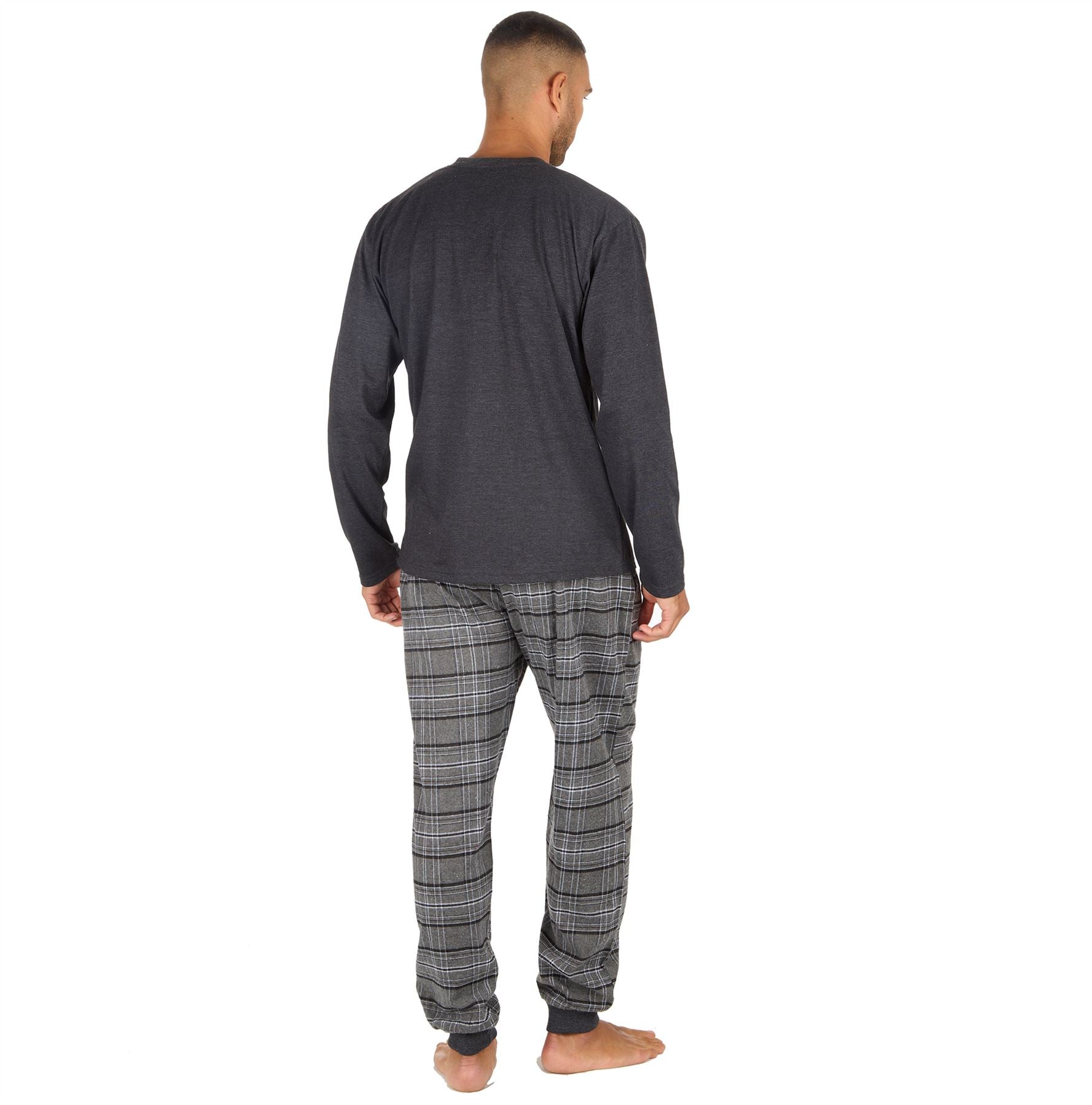 Cargo Bay Mens Cuff Leg Flannel Pyjamas