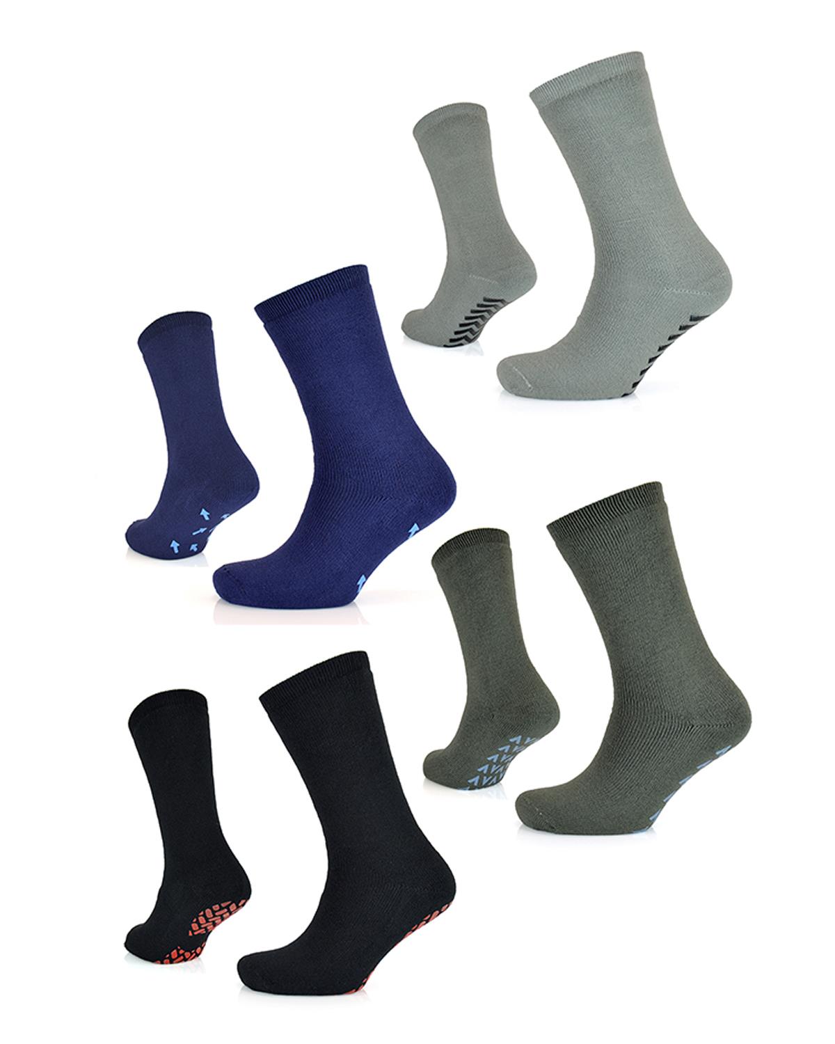 Undercover Mens 4 Pack Slipper Socks