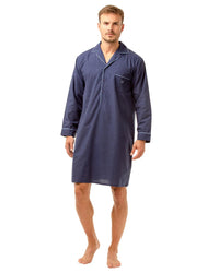 Haigman Mens Poly Cotton Nightshirt