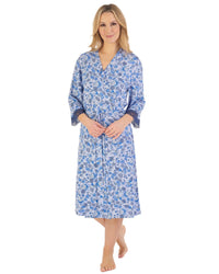 Gaspé Womens Supersoft Floral Kimono Robe