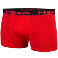 HEAD Mens 2 Pack Cotton Boxer Shorts