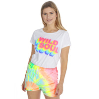 Forever Dreaming Womens Wild Soul Tie Dye Pyjamas