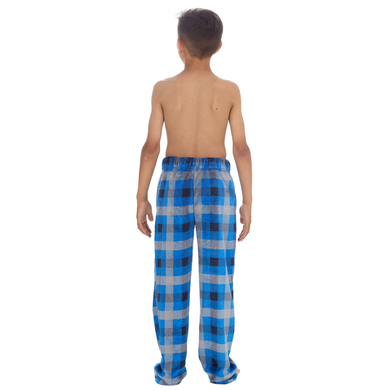 Cargo Bay Boys Polished Fleece Check Lounge Pants