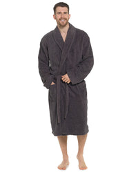 Tom Franks Mens Cotton Towelling Bathrobe