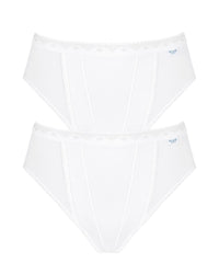 Sloggi Womens 2 Pack Control Tai Brief