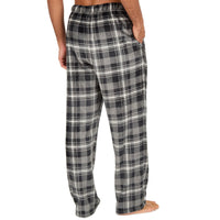 Cargo Bay Mens Polished Fleece Check Lounge Pants