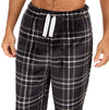 Cargo Bay Mens Polished Fleece Check Pyjamas