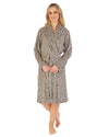 Slenderella Womens Super Soft Stretch Fleece Dressing Gown