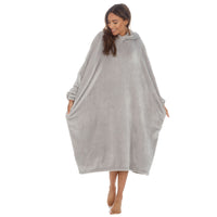 Slumber Party Womens Long Snuggle Hoodie