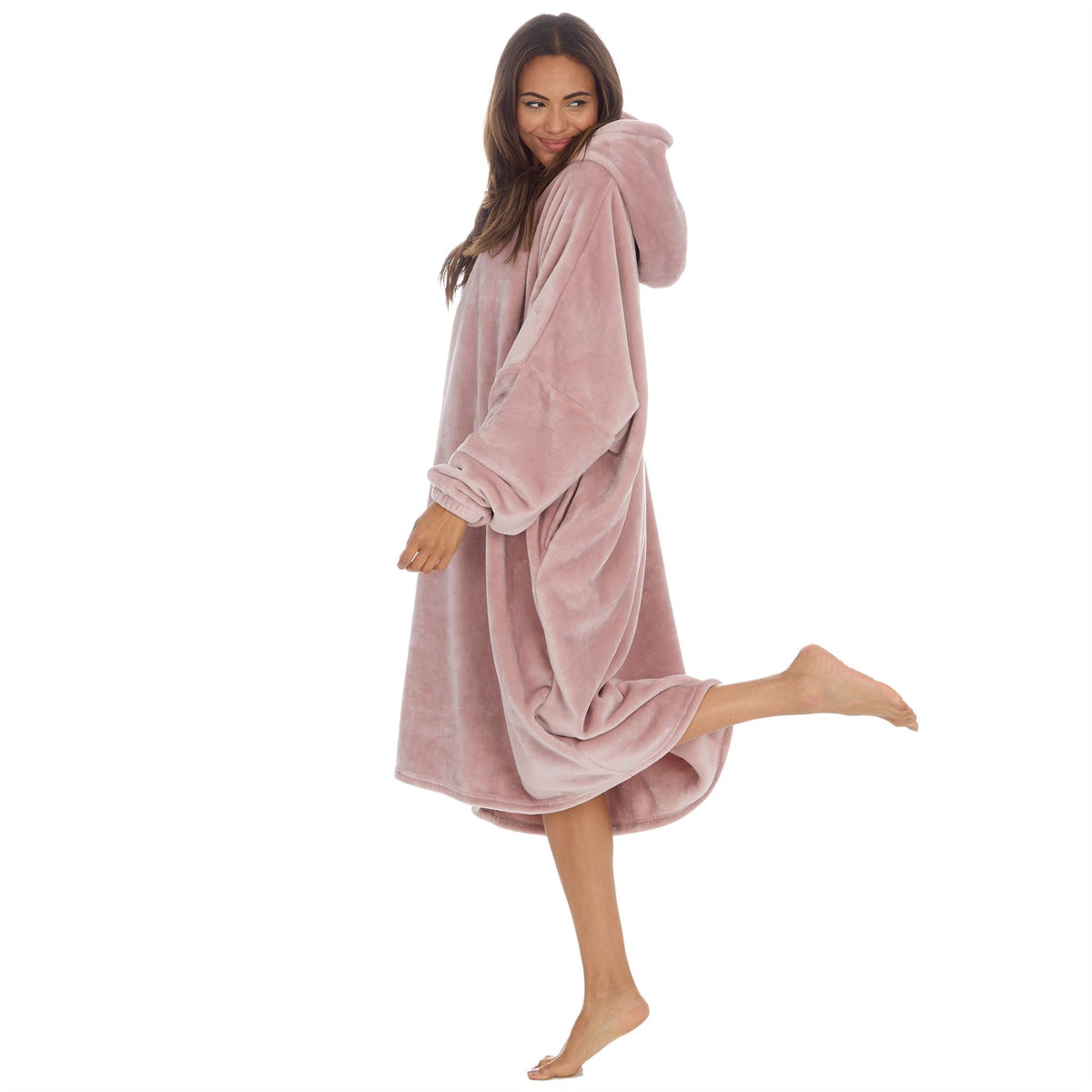 Huggable Womens Long Snuggle Hoodie