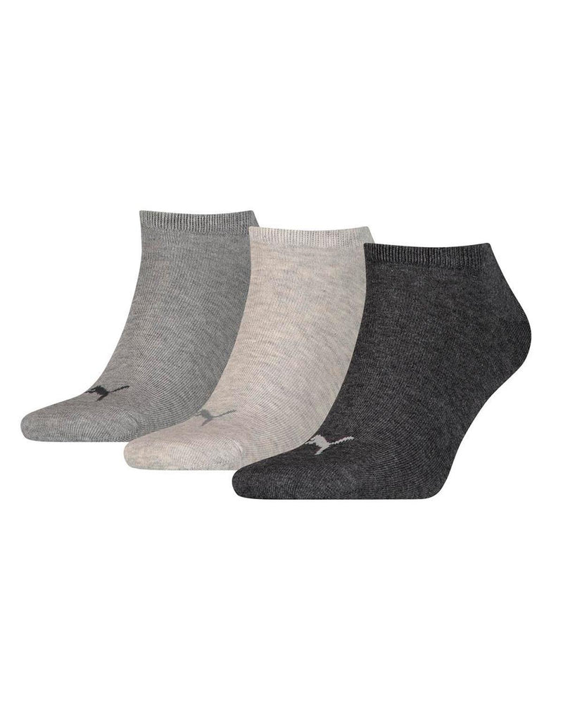 Puma Unisex 3 Pack Cotton Sneaker Socks