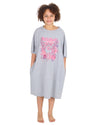 Red Melon Girls Oversized Sleep T-Shirt