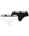 Puma Mens 2 Pack Cotton Basic Briefs