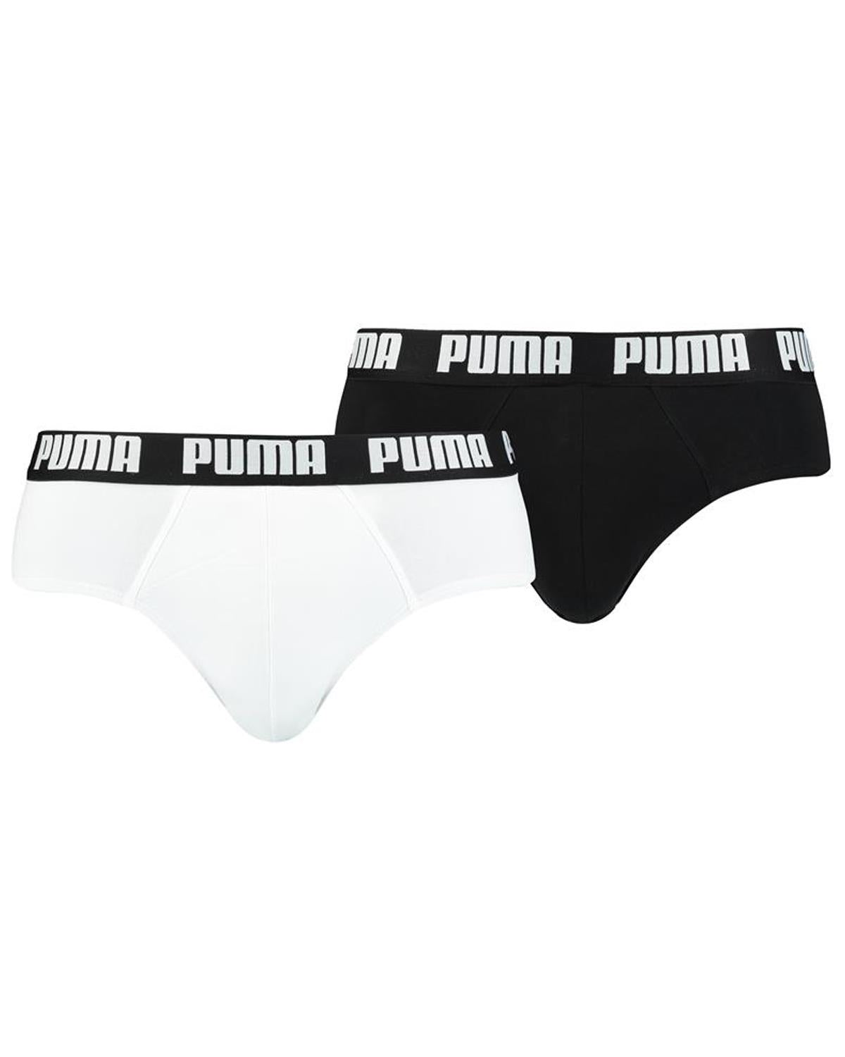 Puma Mens 2 Pack Cotton Basic Briefs