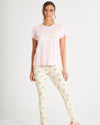 Loungeable Womens Pink Weekend Dreaming Pyjamas