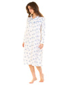 Sue Marks Womens Wincey Meadow Brushed Cotton Nightie