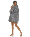 Foxbury Womens Sherpa Lined Snuggle Hoodie