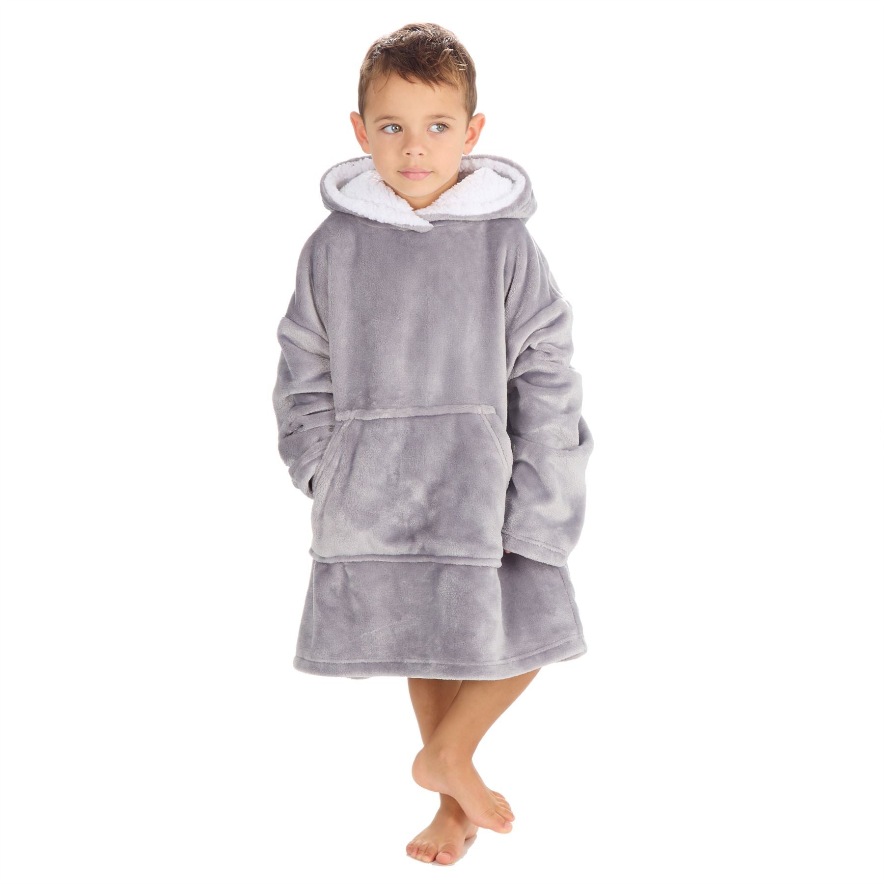 Huggable Toddlers Oversized Polished Snuggle Hoodie