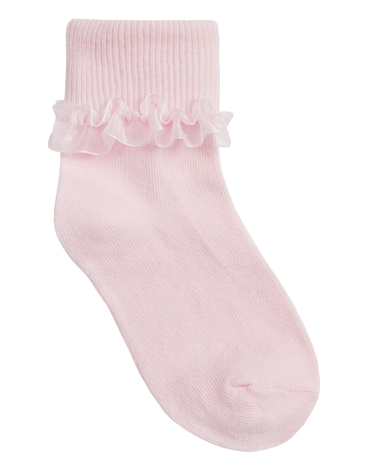 Cottonique 6 Pack Girls Frilly Lace Socks